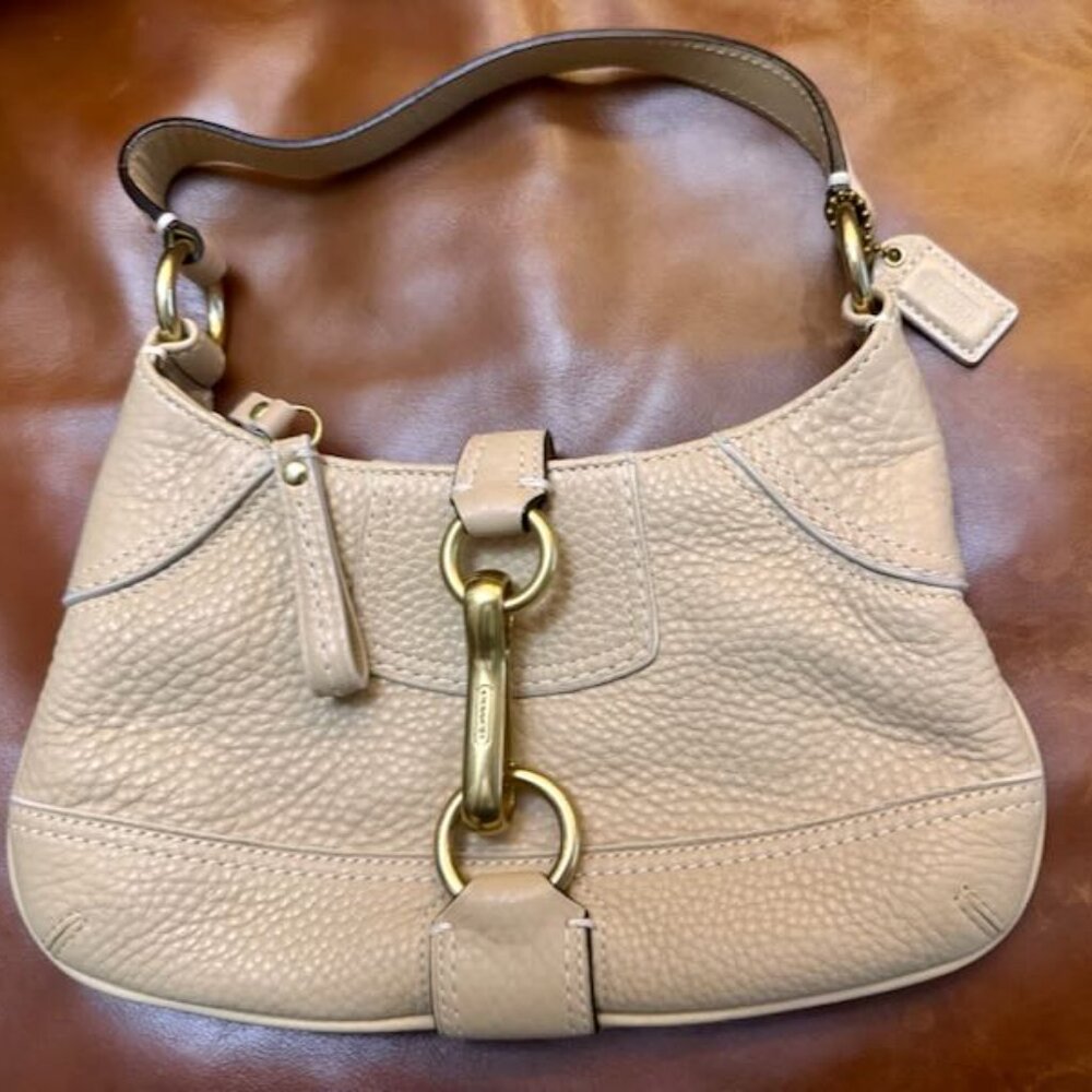 Coach Pebbled Leather Minibag